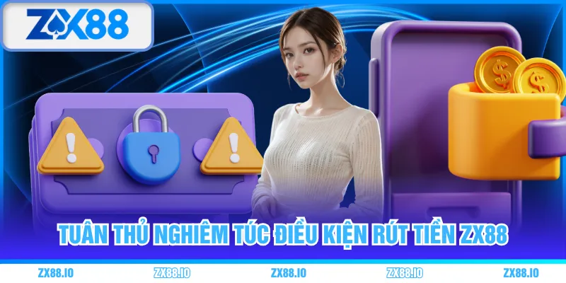 Tuân thủ nghiêm túc điều kiện rút tiền ZX88